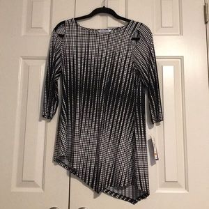 Nygard asymmetrical top (brand new!)
